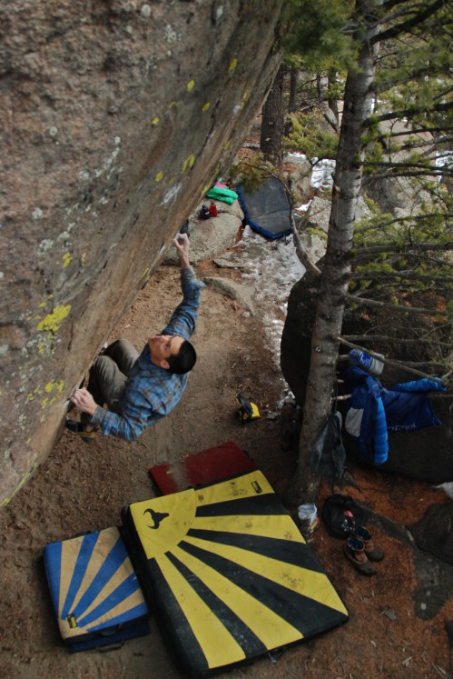 Ho trying what would become "Decapitated" V11