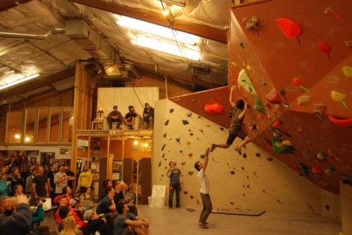 Dominic crushing the super-final on his way to victory.