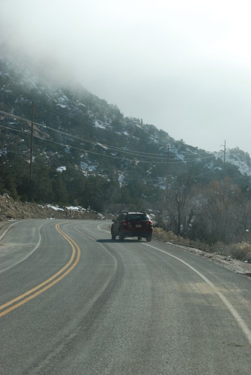 Classic Colorad-bro parking technique at Joe's.  We got yelled at by locals for parking like this for 45 seconds while loading up so I'm sure they appreciate Rad-Bros doing it for more than an hour.