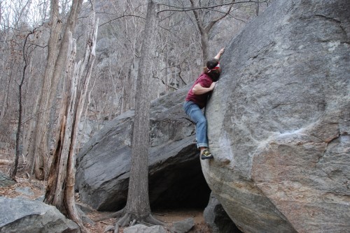 Green Knob V5, Rumbling Bald, NC